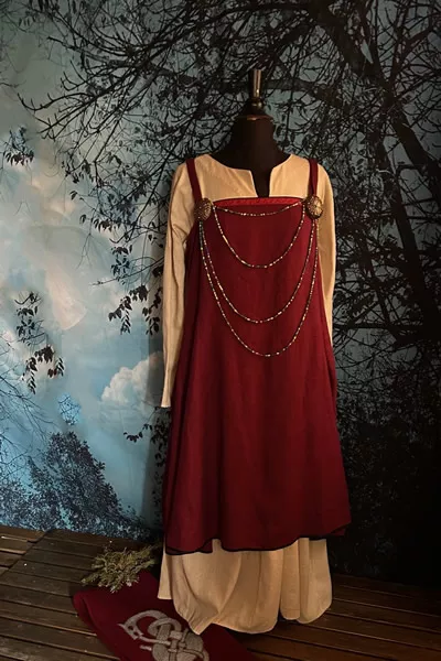 Fenrir & Freya - Sol Linen Apron Dress